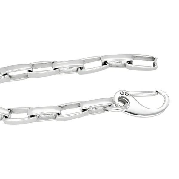 あずきチェーン シルバー ブレスレット 20cm シンプル 小豆 チェーン 
