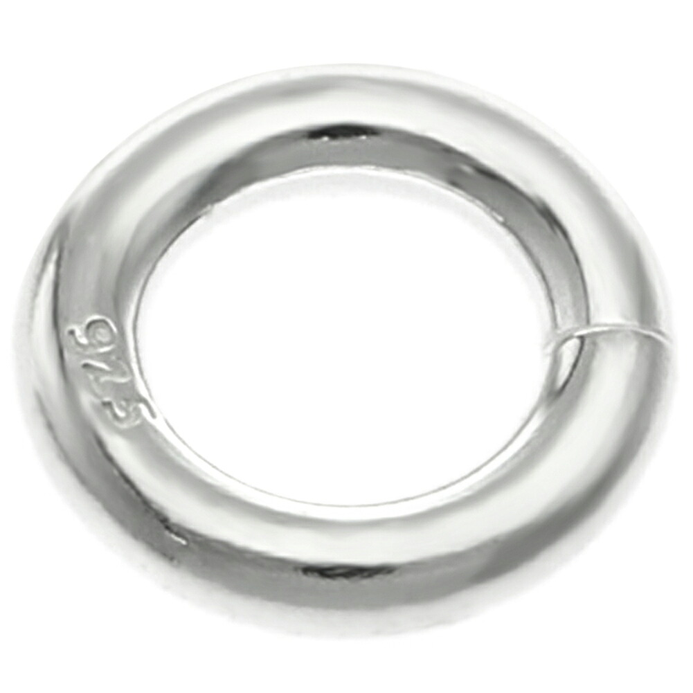 シルバー925 丸カン 8mm 1個売り マルカン 金具 パーツ アクセサリー