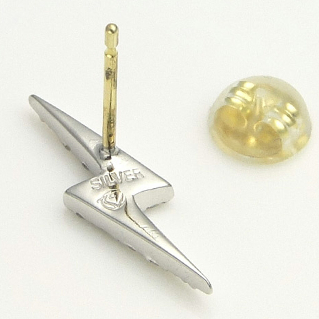 Velvet Lounge ライトニング スタッド ピアス 1P 片耳用 シルバー 925