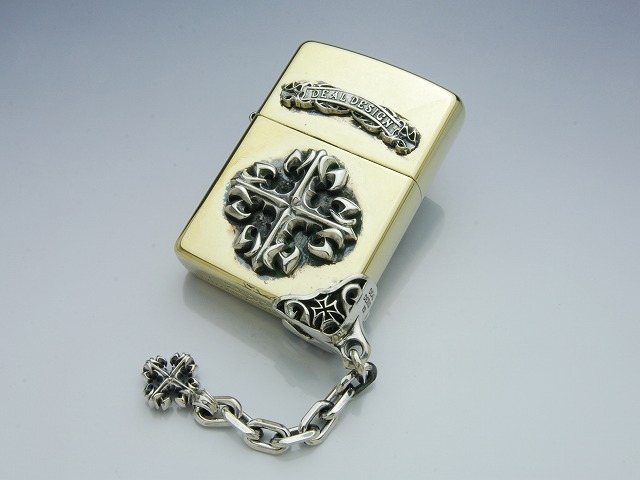 アクセサリー D3 DEAL DESIGN ディールデザイン カスタムZIPPO グランドリリークロス
