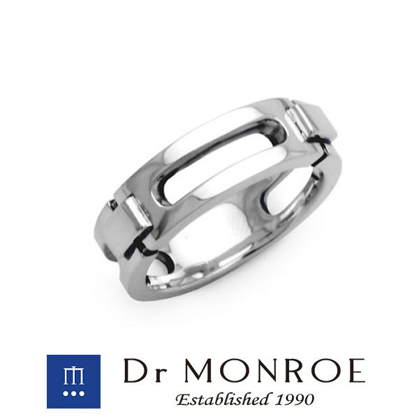 ドクターモンロー Dr MONROE ユニセックス スモールタイプ シンプル モード スタイリッシュ メカ 指輪