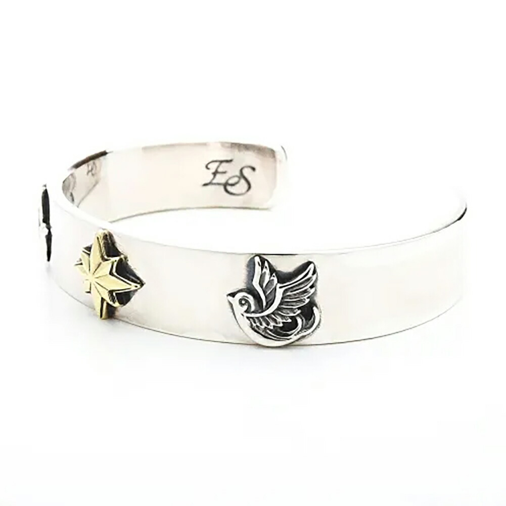 Es Nautical Bangle バングル シルバー 925 星 スター ノーティカ