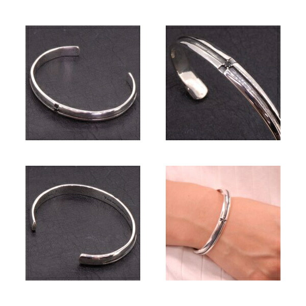 SHELLAC ジルコニアバングル シルバー925 SHELLAC ジルコニアバングル シルバー925 アクセサリー