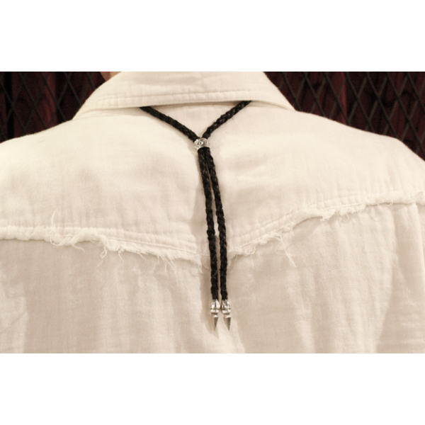 F.A.L ニードルテールフロントアーチレザーチョーカー レザー