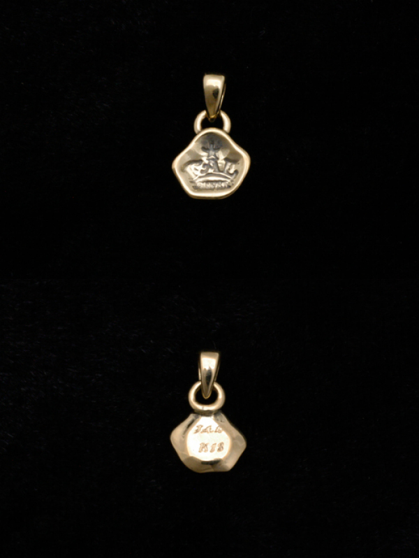 F.A.L K18 18KゴールドF.A.Lロゴペンダント ペンダントトップ(チェーン