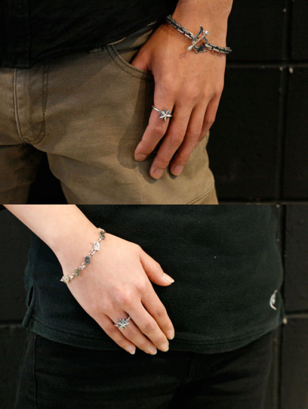 F.A.L ノーティカルゴシックスターリング リング 星 スター 北極星