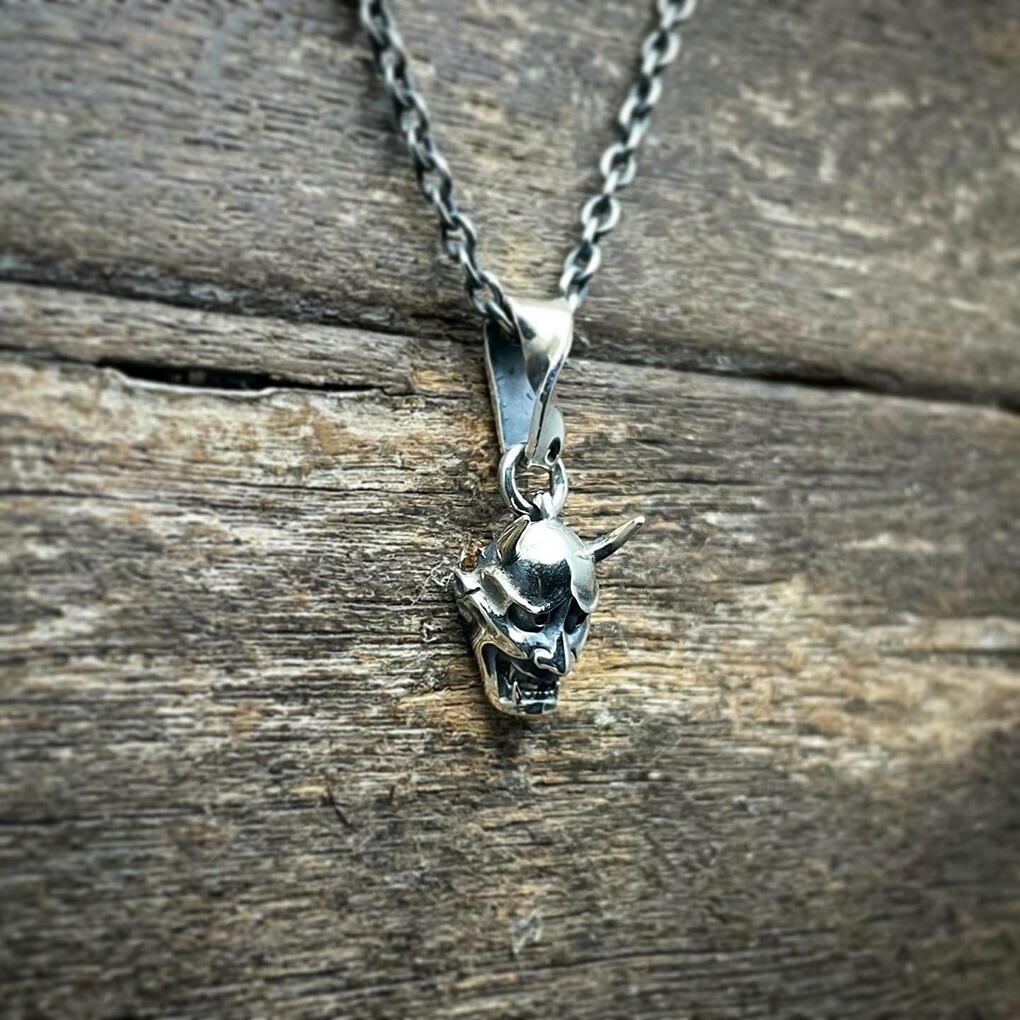 聖 HIJIRI 般若 ネックレス Noh mask “Han-nya” necklace ペンダント
