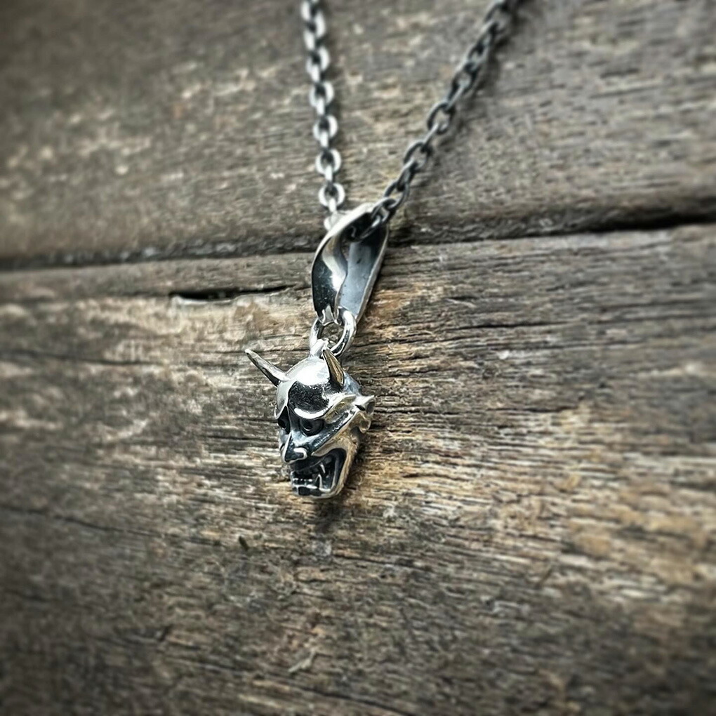 聖 HIJIRI 般若 ネックレス Noh mask “Han-nya” necklace ペンダント