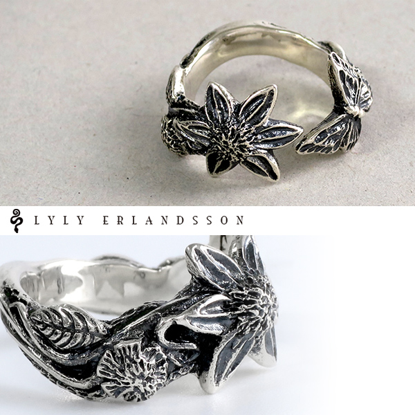 LYLY ERLANDSSON the SILENCE リング 7号～25号 リリーエルランドソン