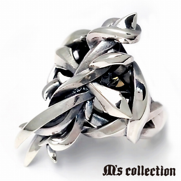 M's collection エムズコレクション シルバー925 クロス リング
