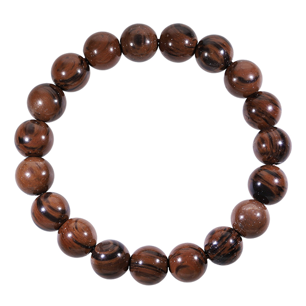 天然石 ブレスレット ブラウン マホガニーオブシディアン ブレスレット 10mm 18cm～19cm M～LL