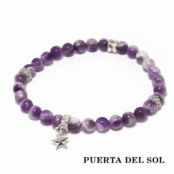 PUERTA DEL SOL アメシスト ストーン ブレスレット アメジスト