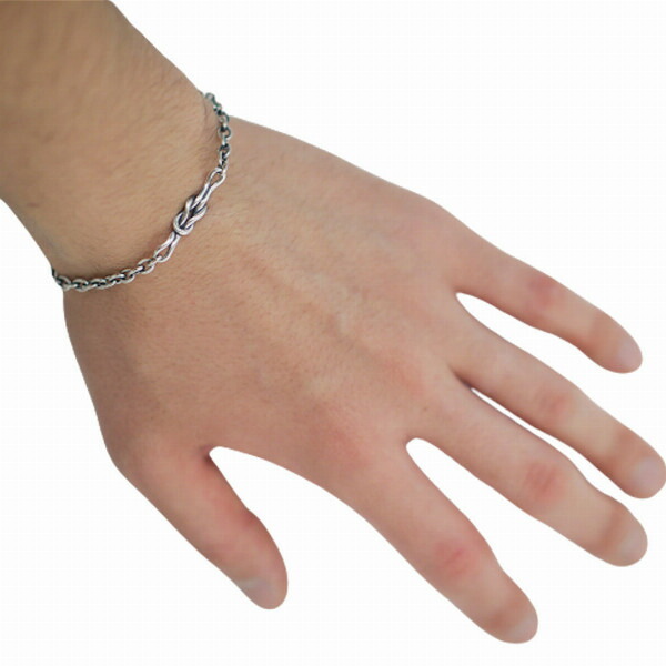 PUERTA DEL SOL ヘラクレスノット ブレスレット シルバー950 ユニ