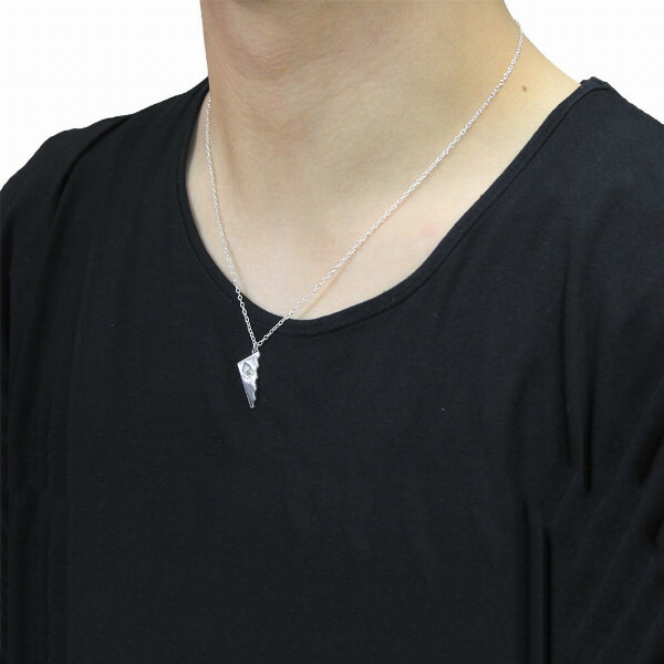 PUERTA DEL SOL ちぎれたトランプ リバーシブル ネックレス(チェーン