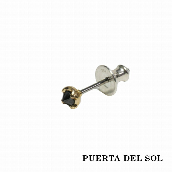 PUERTA DEL SOL PC1324K10YGBKD ピアス PUERTA DEL SOL プエルタデルソル ピアス フープピアス SILVER