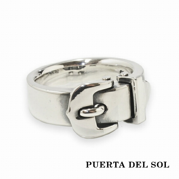 PUERTA DEL SOL ベルト バックル リング(7号～23号) シルバー950 ユニ