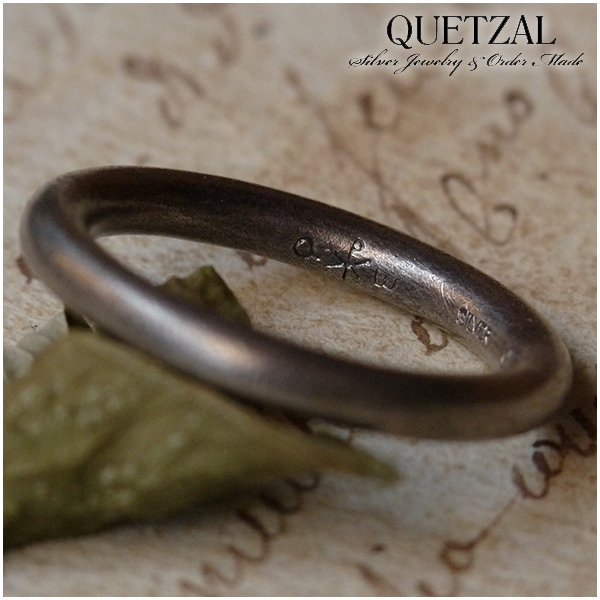 Quetzal ラバルムリング シルバーリング 7号〜24号 ブランド リング シルバー925 メンズ ケツァール 指輪