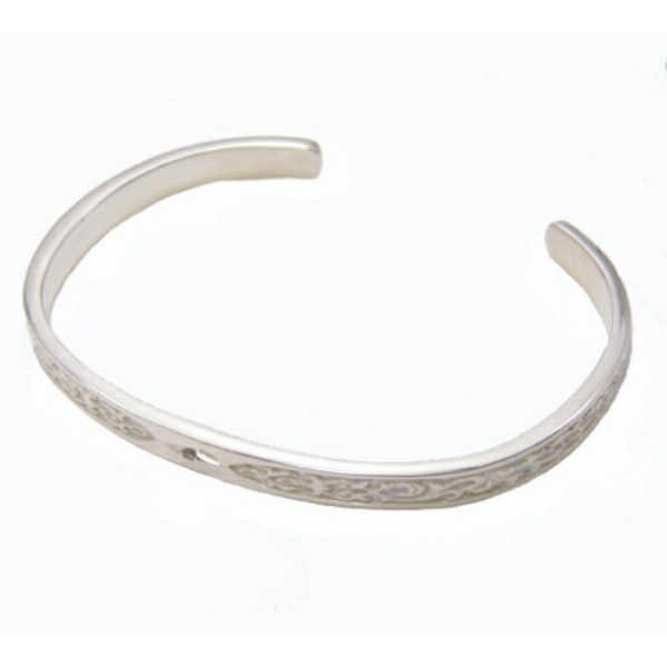 SAINTS セインツ コプラアラベスクシルバーバングル シルバー925