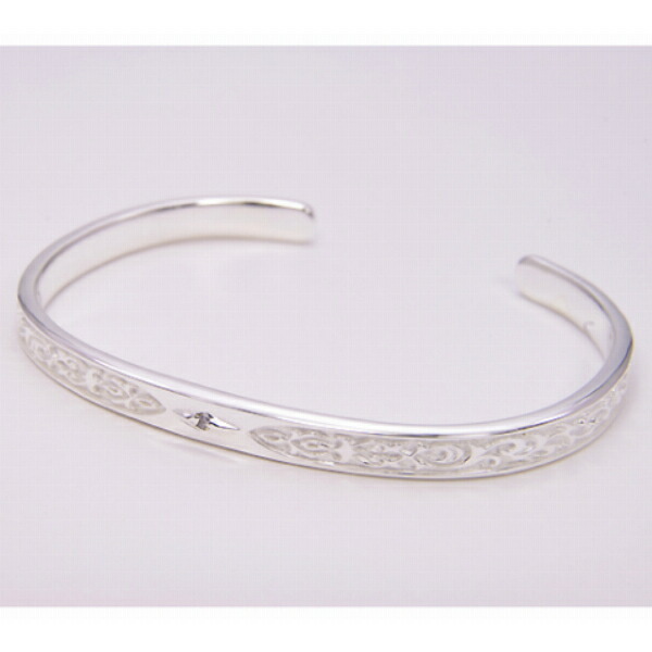 SAINTS セインツ コプラアラベスクシルバーバングル シルバー925