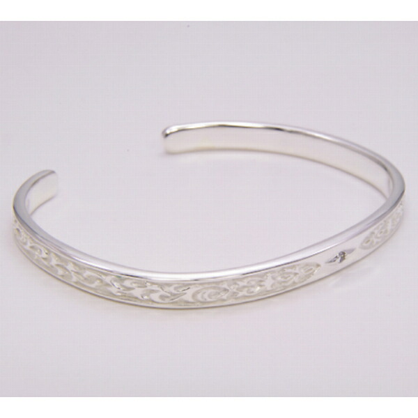 SAINTS セインツ コプラアラベスクシルバーバングル シルバー925