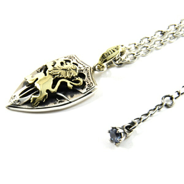 SAINTS セインツ 聖盾シルバーネックレス(チェーン付き) シルバー925 