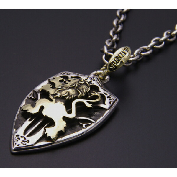 SAINTS セインツ 聖盾シルバーネックレス(チェーン付き SAINTS セインツ 聖盾シルバーネックレス(チェーン付き