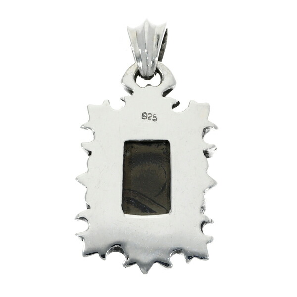 ゴシック フレーム オニキス ペンダントトップ ネックレスチャーム