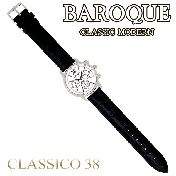 BAROQUE 腕時計 ブランド ウォッチ CLASSICO 38 BA1009S-01B クラシコ