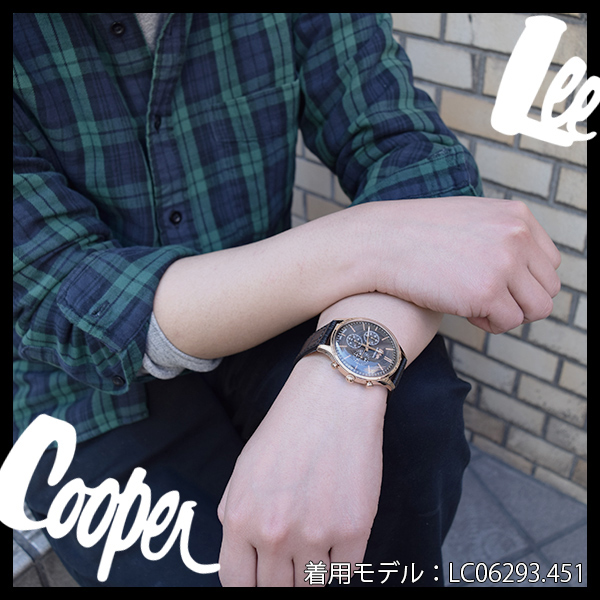 【新品】 Lee Cooper リークーパー LC06381.361 保証付き腕時計(アナログ)