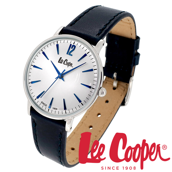 Lee Cooper 腕時計 ブランド ウォッチ LC6378.339 リークーパー 時計 メンズ 紳士 ネイビー かっこいい クォーツ