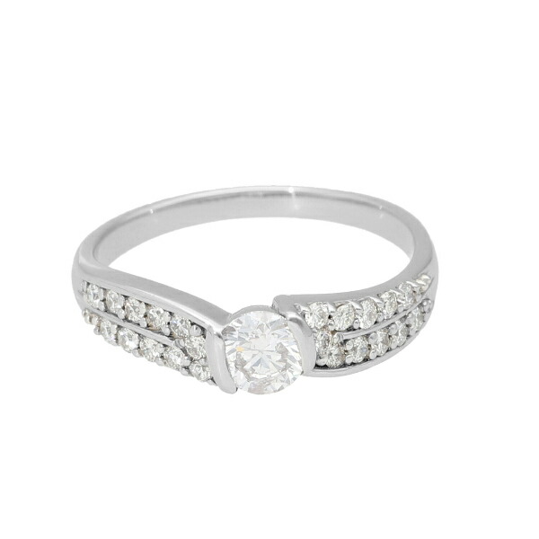 PT900 0.55ct ダイヤモンド リング 指輪 プラチナ ブライダル PT900 0.55ct ダイヤモンド リング 指輪 プラチナ ブライダル